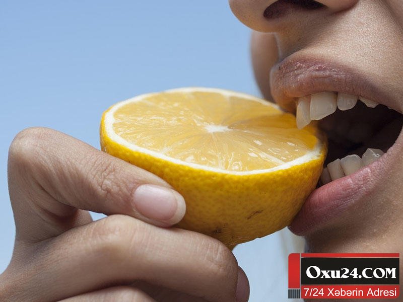 Hər gün bir limon yeməyin 8 FAYDASI