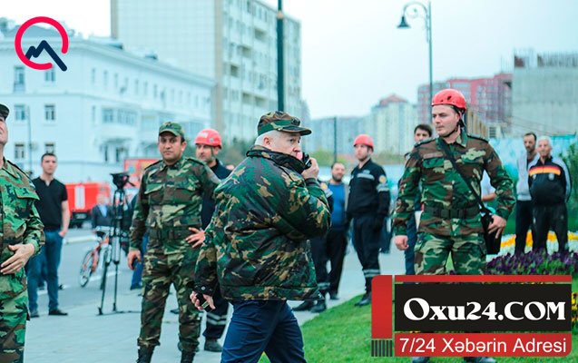 Nazir müavini yanğından danışdı - “Özünü binadan atan olmayıb”