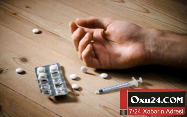 Bankda təmizlik işçisi narkotikdən öldü