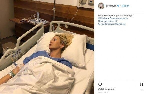 Seda Sayan təcili xəstəxanaya yerləşdirildi (FOTO)