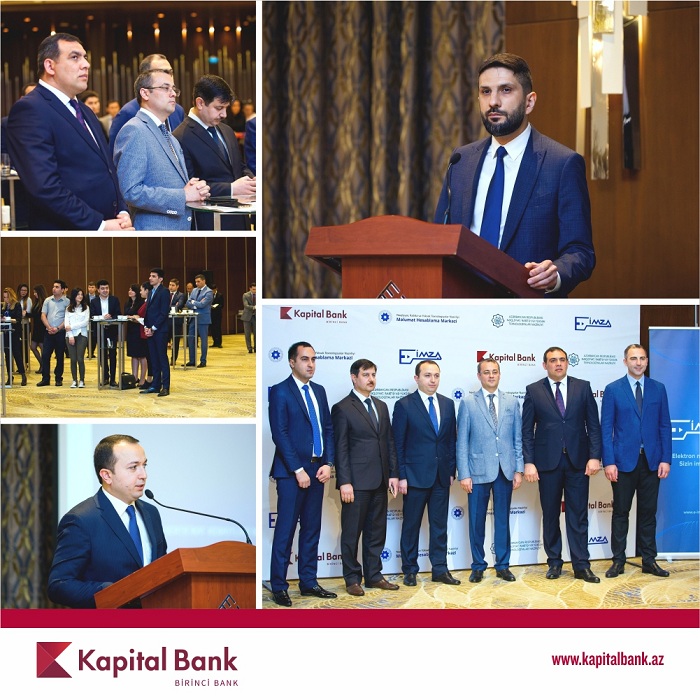 Kapital Bank \\\"Mobil elektron imza\\\" layihəsini təqdim edib