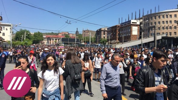 Ереван снова охватили митинги