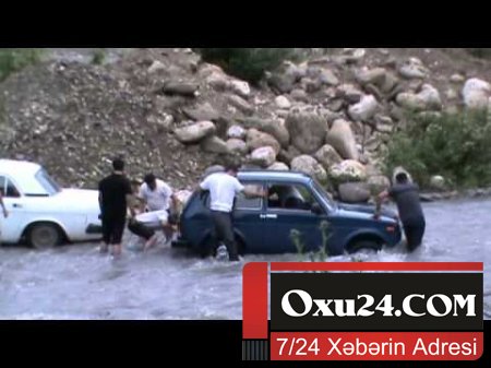 Azərbaycanda DƏHŞƏT: Avtomobilə su doldu, uşaq boğulub öldü