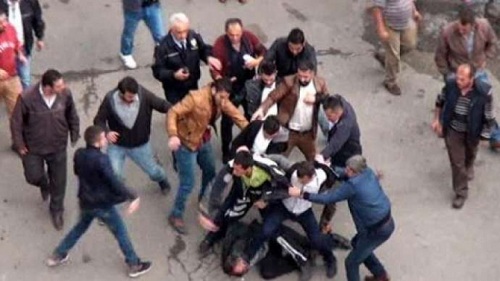 Məktəbdə dava- Müəllim direktorun çənəsini qırdı