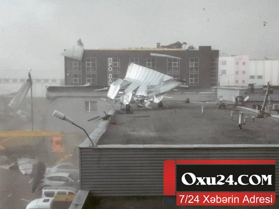 Rusiyada güclü fırtına - 100-lərlə ev işıqsız qaldı