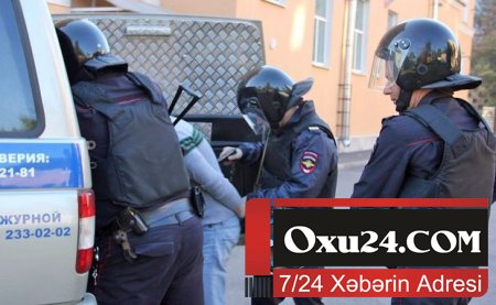 Moskvada yüzlərlə azərbaycanlı saxlanılıb - FOTO/