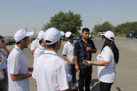 “Ailə Dünyası” Biləsuvarda maarifləndirmə aksiyası keçirib