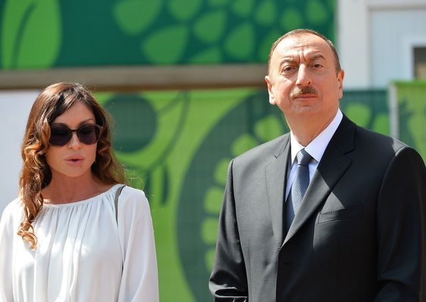 İlham Əliyev bulvarda açılışı etdi