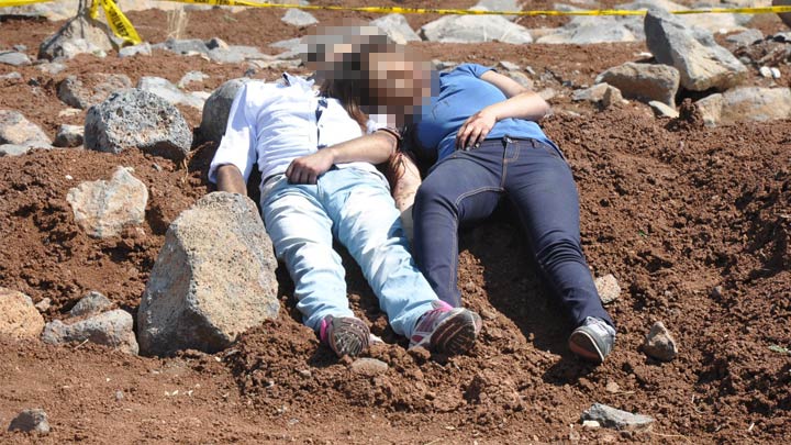 Sevgililər Qəbələdə asılmış vəziyyətdə tapıldı - ŞOK OLAY