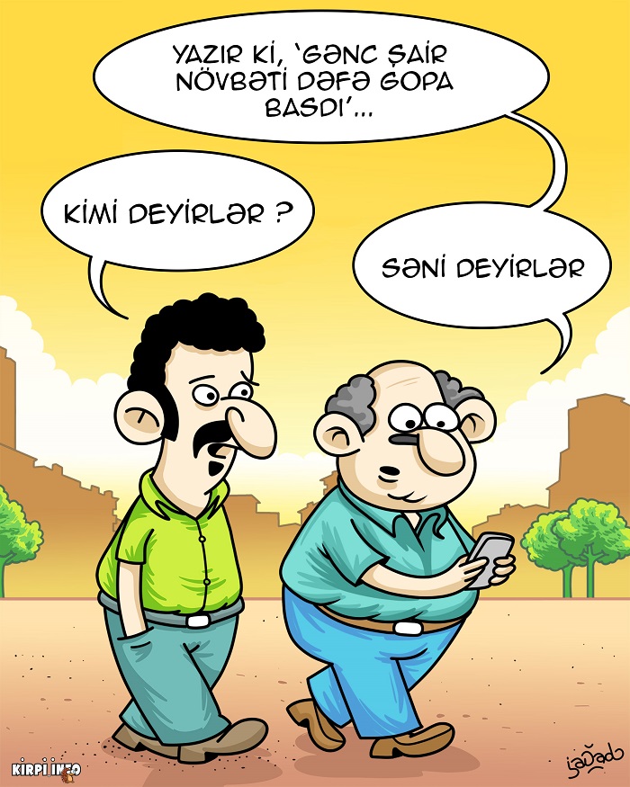 \\\"Səni deyirlər\\\" - KARİKATURADA