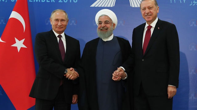 Bölgə liderlərinin görüşü başladı - ABŞ-a qarşı ittifaqın Tehran tariçəsi