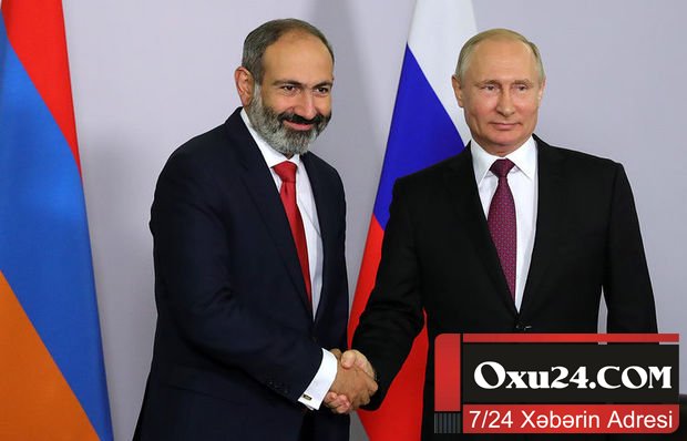 Paşinyan Moskvada sərsəm bəyanat verdi