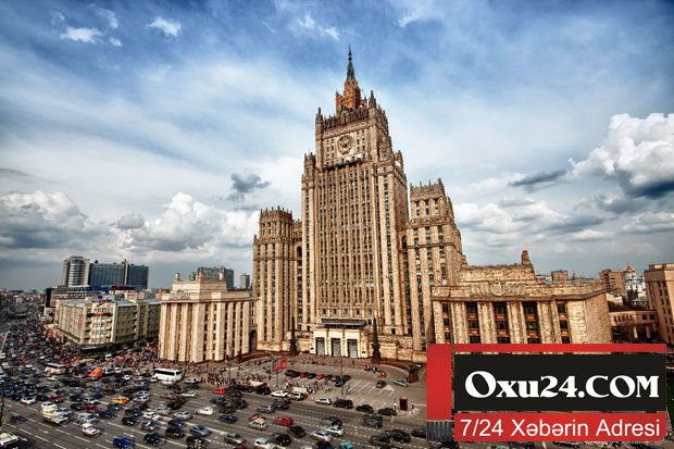 Rusiya XİN Ermənistanın Azərbaycana müharibə elan etməsi barədə