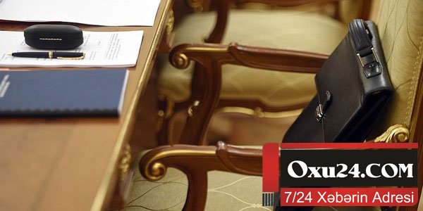 Azərbaycanlı məmur vəzifəsindən azad edildi