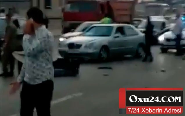 Bakıda iki yerə bölünən sürücü kimdir?–Polis meyiti tanımaqda çətinlik çəkir (VIDEO 18+)