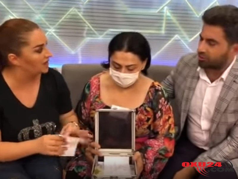 Aygün Kazımova \\\"Toppuş bacıya\\\" pul yardımı etdi - VİDEO