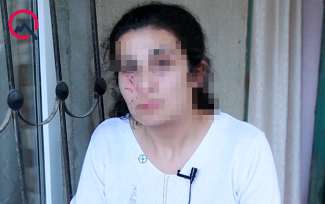 Bakıda fəhlənin zorlamaq  istədiyi qadının VİDEOSU