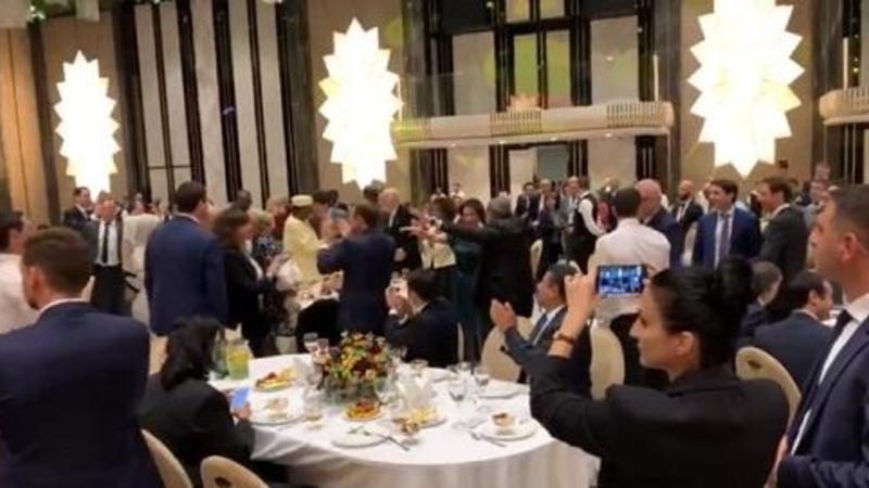 Paşinyan Azərbaycan mahnısına oynadı - VİDEO