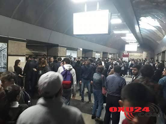 BAKI METROSUNDA QORXULU ANLAR: FACİƏDƏN DÖNDÜLDÜ..