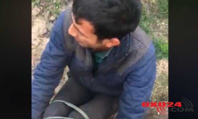 Qubada ŞOK! Evli gəlini qaçıran oğlanı görün nə etdilər 18+ VİDEO