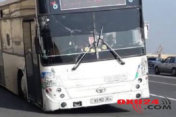 Bakıda ölüm saçan avtobus – Video