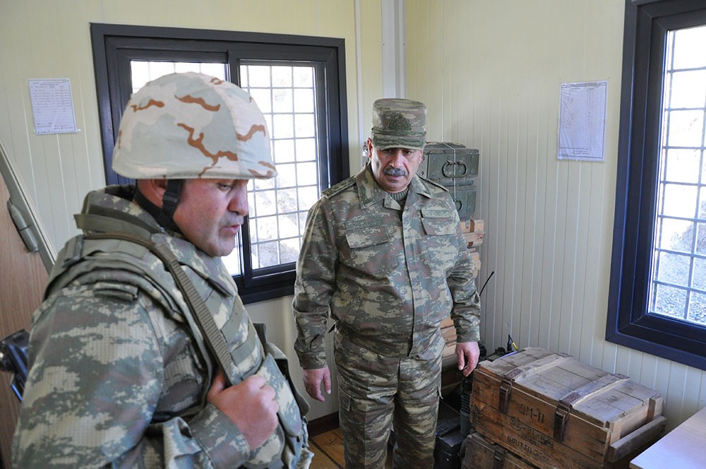 Zakir Həsənov işğaldan azad edilmiş ərazilərdə olub