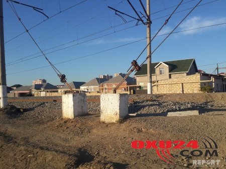 Sumqayıtda dəmir yolu yaxınlığında insan kəlləsi tapıldı – Fotolar