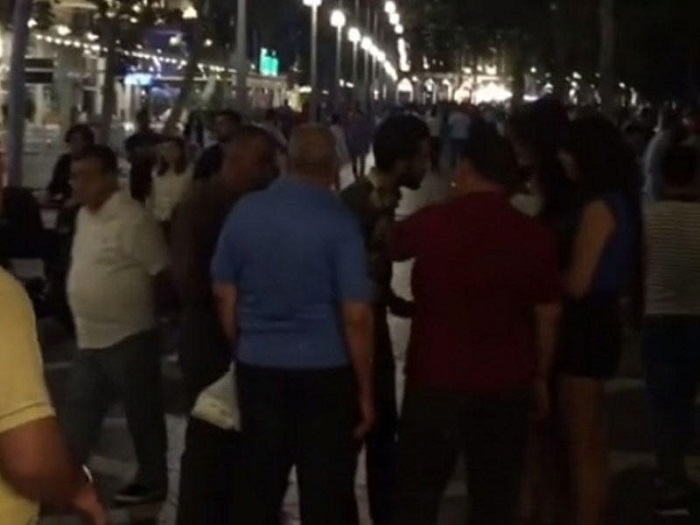 Ərəblər bu dəfə Bakı bulvarında biabırçılıq etdi - VİDEO