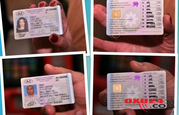 Sürücülük vəsiqəsinə görə yeni rüsum qüvvəyə mindi - Qiymət qalxdı