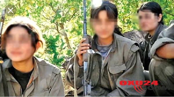 Tutulan qadın terrorçudan dəhşətli açıqlama:\\\" Bizi əvvəlcə zorlayıb...\\\" - FOTOLAR