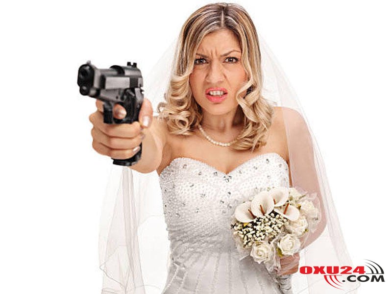 Gəlin toy gecəsi bəyə atəş açdı: \\\"Qudurma, həddini aşma!\\\"