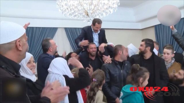 Əsədi çiyinlərinə qaldırıb, başını çilçırağa çırpdılar - Video