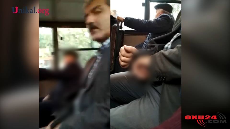 Bakıda avtobusda seksual manyak peyda oldu: Qadınların yanında cinsi orqanını çıxarıb... (18+VİDEO)