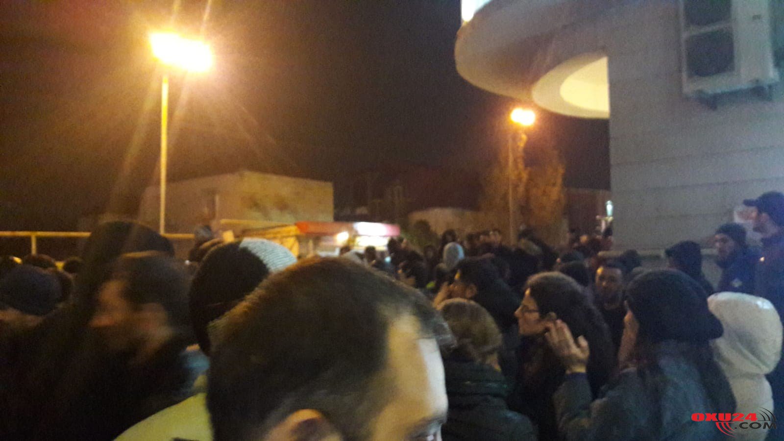 Xırdalanda  gecə nə baş verib?Sakinlər gecə küçələrə axışdı +VİDEO