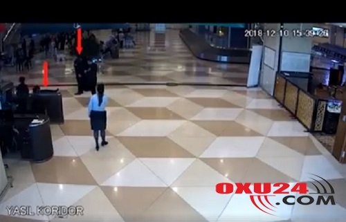 Bakı aeraportunda hər kəsi şoka salacaq olay: Qadın tualetə girdi, çadrada çölə çıxdı və...