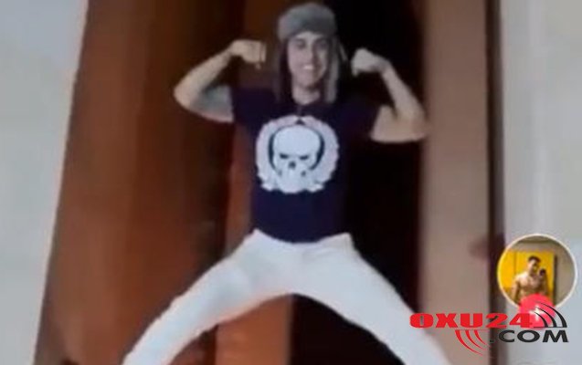 Şəhidlər Xiyabanında “Əbədi məşəl”in divarına dırmaşan gənc kimdir? - POLİS İŞƏ QARIŞDI