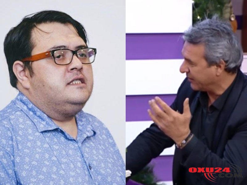 Canlı yayımda GƏRGİNLİK - Musa aparıcını TƏHQİR ETDİ: Əqidəsiz... - FOTO