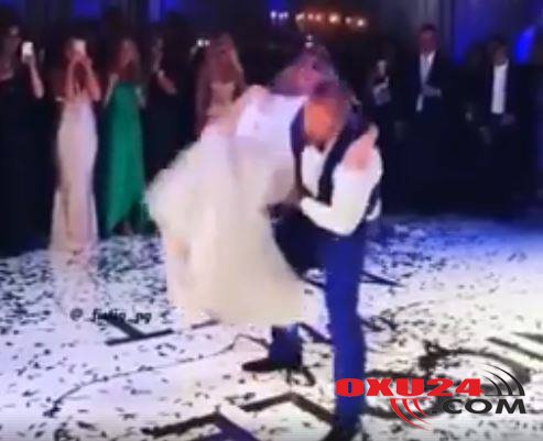 Bəy gəlini belinə aldı, donu başına keçdi - Gülməli anlar