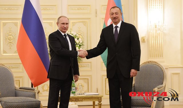 Vladimir Putindən İlham Əliyevə təbrik