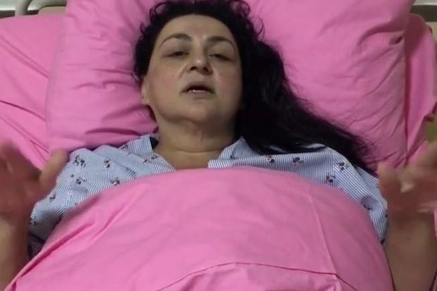“Toppuş bacı” yenidən xəstəxanada: “Dua edin”