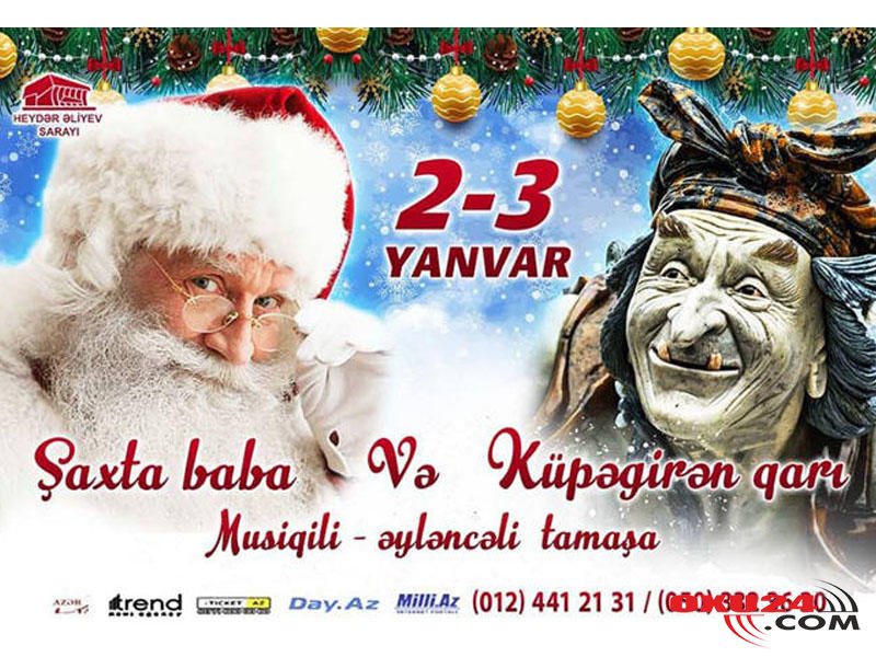 Şaxta baba və Küpəgirən qarı - Uşaqlar sevinəcək