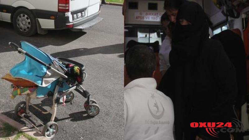 3 yaşlı qız anasının qucağında öldü