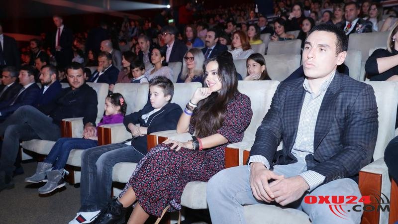 Leyla Əliyeva “Zima” festivalını izlədi - FOTOLAR