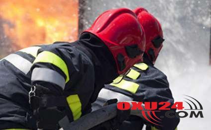 Hacıqabulda 4 otaqlı ev yanıb