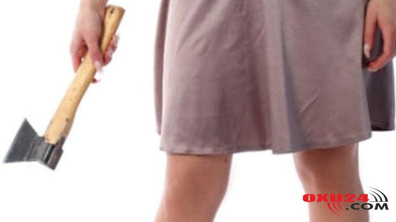 Bakıda TÜKÜRPƏDƏN CİNAYƏT: qadın balta ilə ərinin başını kəsdi