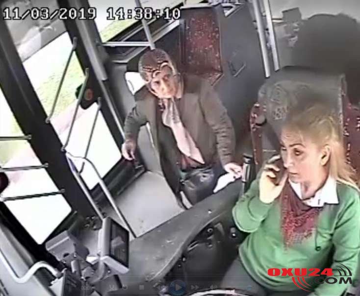 Avtobusda DƏHŞƏT anı! Hər şey bir anda baş verdi/ FOTOLAR