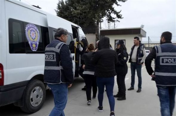 Türkiyədə fahişəlik göstərən Azərbaycanlı qadınlar tutuldu