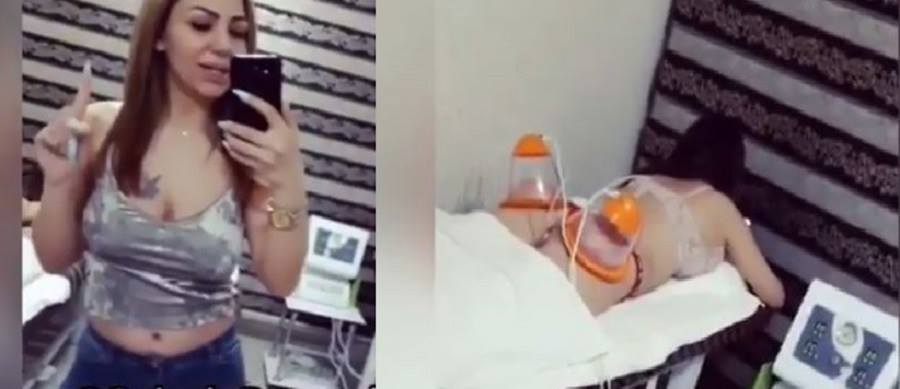 Azərbaycanda biabırçılıq: Kasmeteloq canlı yayımda qızların arxasını açıb video çəkdi