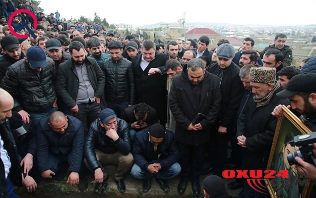 Aydın Xırdalanlının dəfnindən ürəkdağlayan görüntü:Meyxanaçılar hönkürtü ilə  ağladı