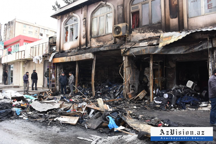 “Diqlas” yanğından sonra - FOTOREPORTAJ